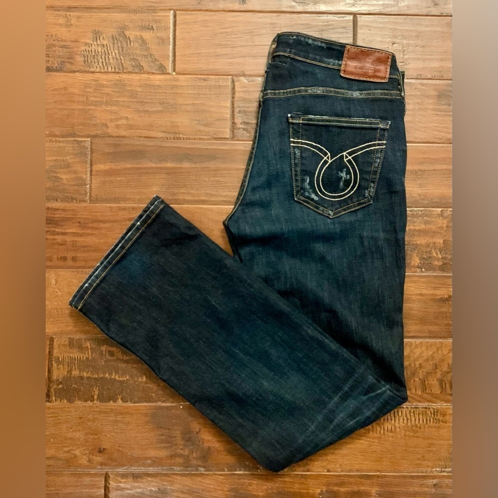 Big Star Liv Boot Jeans - Dark Blue - SZ 29